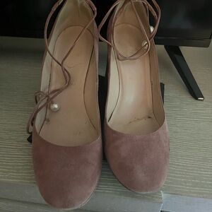 Kate Spade Women's Suede Lace-Up Shoes